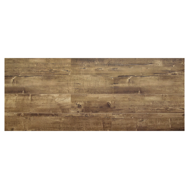 Plancher stratifié de 12mm, HDF fini mat, fumé