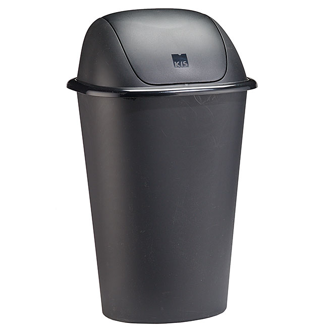Swing-Lid Garbage Can