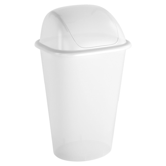 Swing-Lid Garbage Can