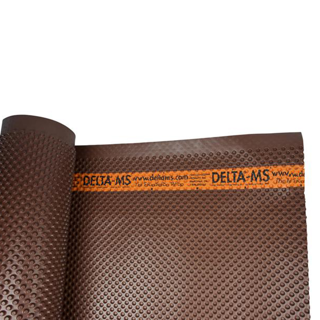 Membrane imperméable pour fondation, 7' x 65' 7"