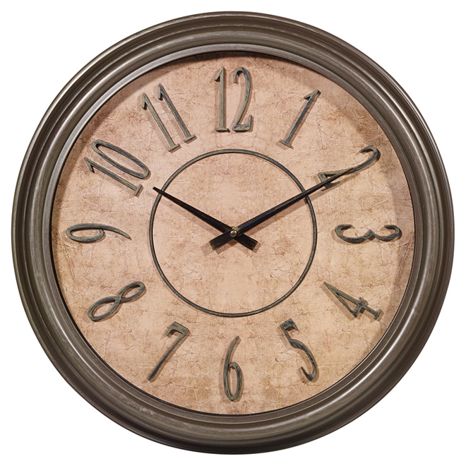 Horloge murale «Antique», 18"