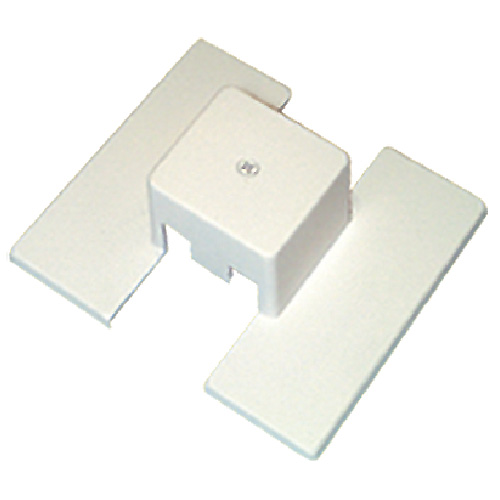 Connecteur d'alimentation pour luminaire sur rail, blanc