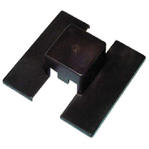 Connecteur d'alimentation pour luminaire sur rail, noir