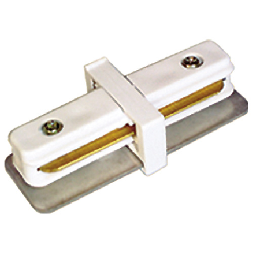 Connecteur de type I pour luminaire sur rail linéaire, blanc