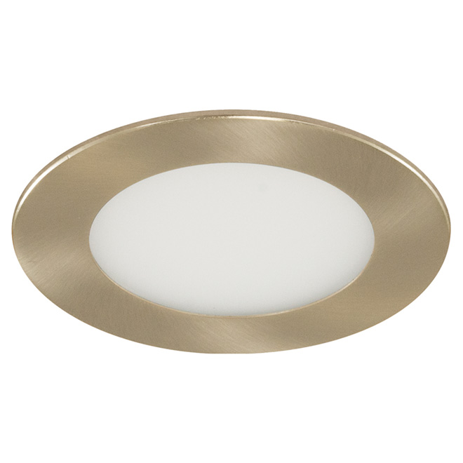 "SLIMLED" Recessed Light - 4" - Brushed Nickel