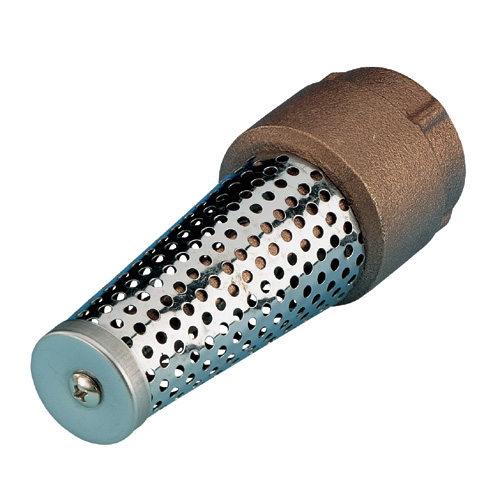 1 1/2" Brass Foot Valve