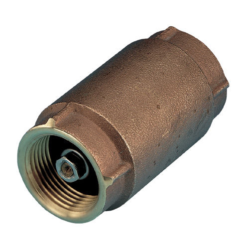 Clapet antiretour en laiton de 1 1/4"