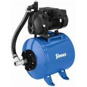 Pompe à jet de puits profond convertible 1/2 HP et réservoir