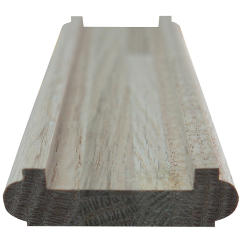 Limon avec listel en chêne, 3/4" x 2 1/4" x 10'