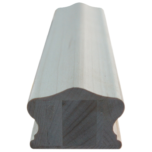 Main courante en érable, 8', bois naturel