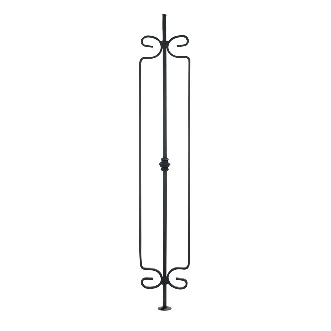 Wrought iron panel