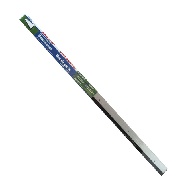 Bas de porte en aluminium et néoprène pour usage commercial