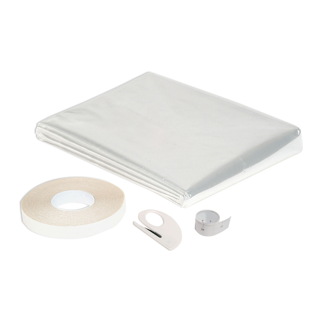 Trousse d'installation de pellicule pour porte patio
