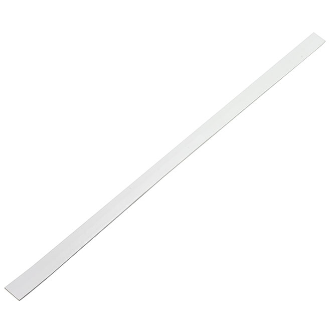 Bas de porte autoadhésif en EPDM, blanc