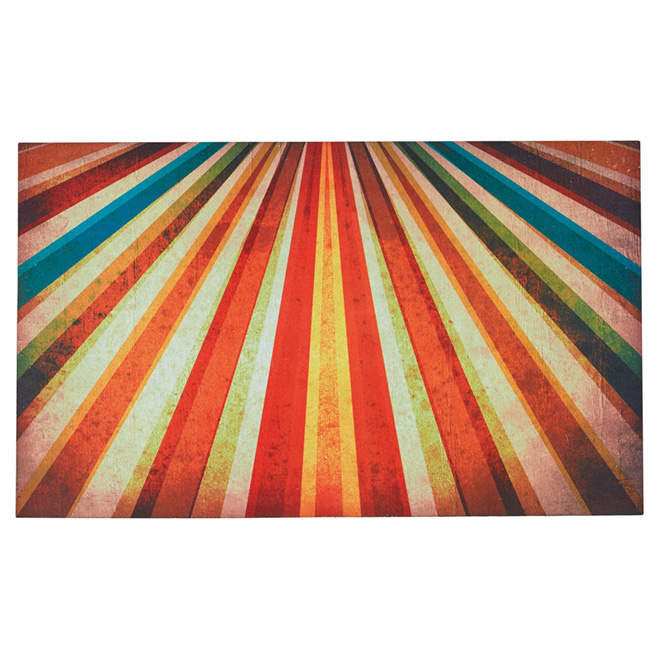Carpette intérieure Casa « Rayons de soleil » - 18 x 30 po