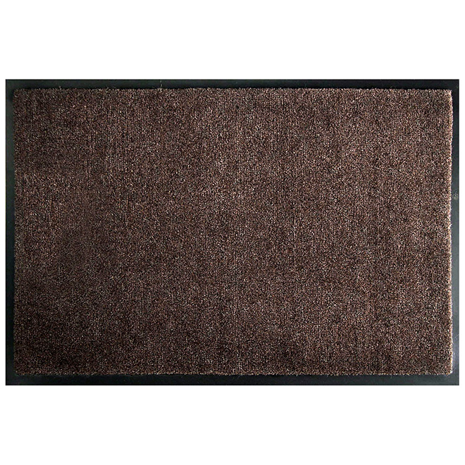 Tapis « Puma » en polypropylène, intérieur/extérieur, brun