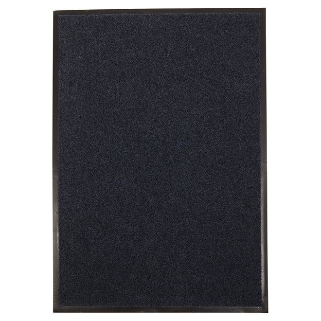Tapis « Puma » polypropylène intérieur/extérieur, gris foncé