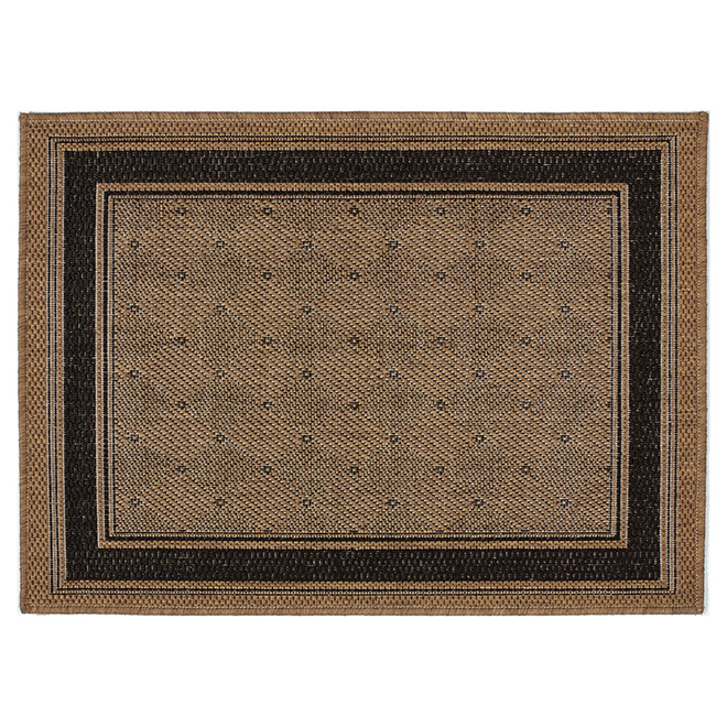 Decorative Polyolefine Mat - Wheat Coloured