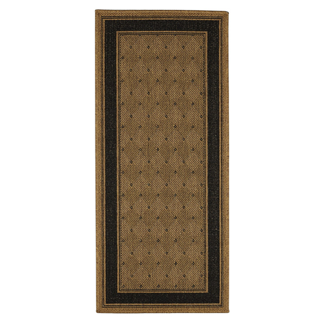 Decorative Polyolefine Mat - Wheat Coloured
