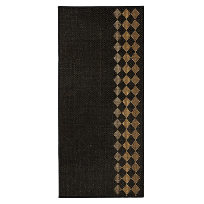 Decorative Polyolefine Mat - Black