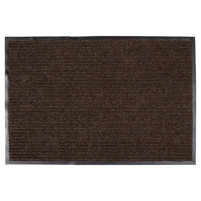 High Grooves Polypropylene Mat - Brown
