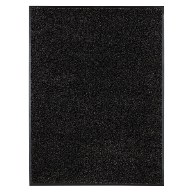 Tapis commercial en polypropylène, gris foncé