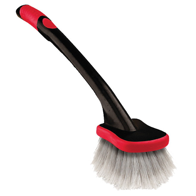 Brosse de nettoyage pour pneus à long manche
