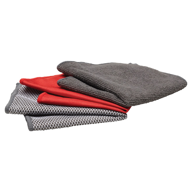 Ensemble de 3 chiffons de nettoyage en microfibre