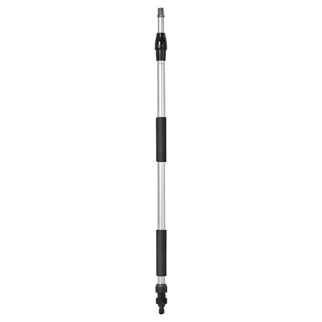 Manche téléscopique à débit d'eau