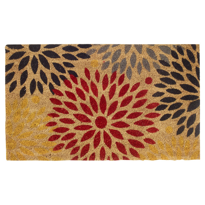 Carpette coco « Cordial », 18 pi x 30 pi, multicolore