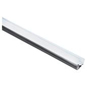 Coupe-froid, bas porte de garage, forme de U, vinyle, 9', blanc