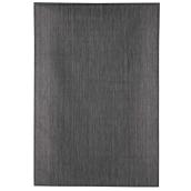 Tapis d'extérieur Mojave, noir, 6' x 9'