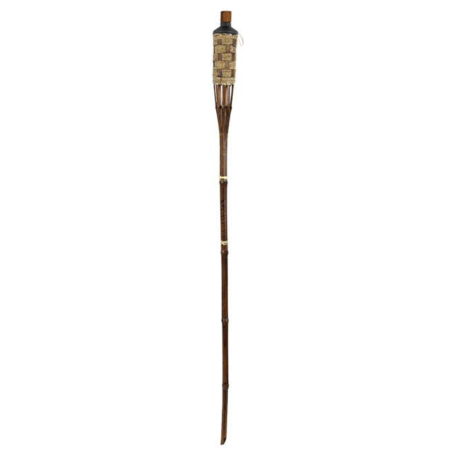 "Havana" Metal and Bamboo Torch - 60 in