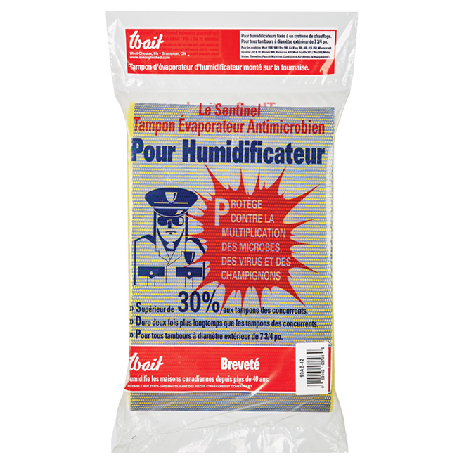 Coussin antibactérien pour humidificateur