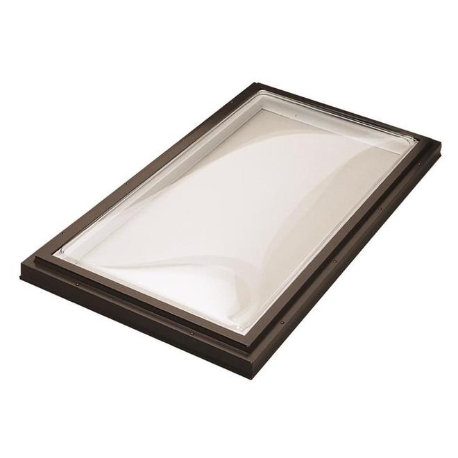 Puits de lumière en dôme monté sur cadre 2 x 4