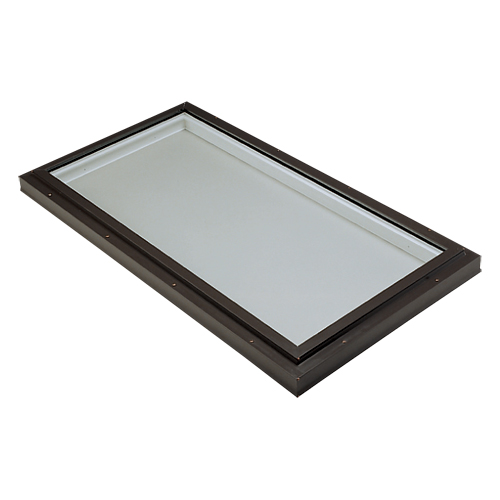Puits de lumière en verre fixe