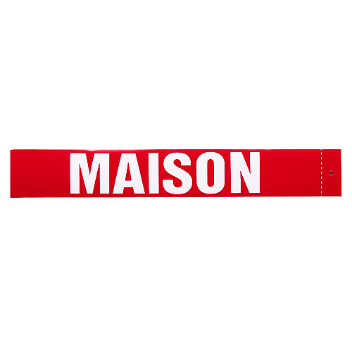 Écriteau « Maison »