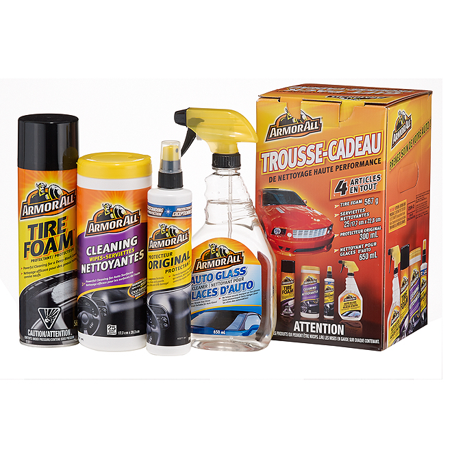 Trousse-Cadeau pour nettoyage d'auto 4mcx