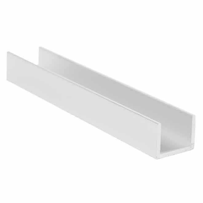 PROFIL "U" CANIVEAU EN ALUMINIUM