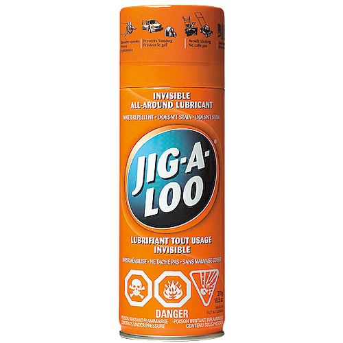 Lubrifiant en aérosol « Jig-A-Loo »