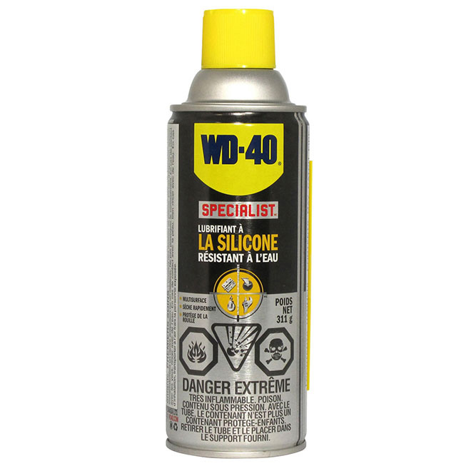 Lubrifiant de silicone résistant à l'eau, 311 g