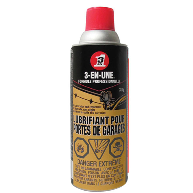 Lubrifiant pour porte de garage, 311 g