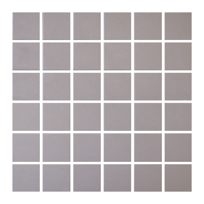 Ceramic Tiles - Mosaic - 12" x 12" - 25/box - Dark Taupe