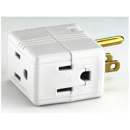 3-Outlet Cubic Plastic Tape