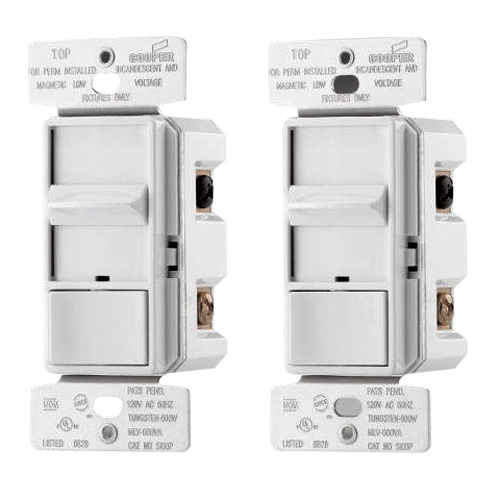 2 Single Pole Sliding Dimmers