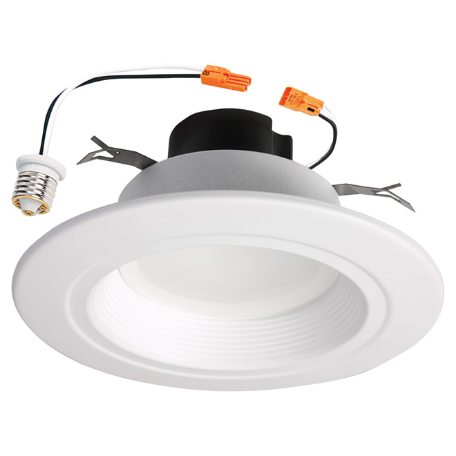 Dimmable Recessed Light Retrofit Kit LED 6" White RONA