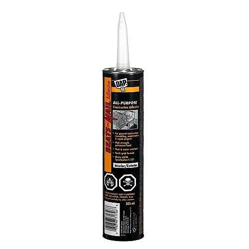"Beats Nails" All purpose Construction Adhesive 305mL
