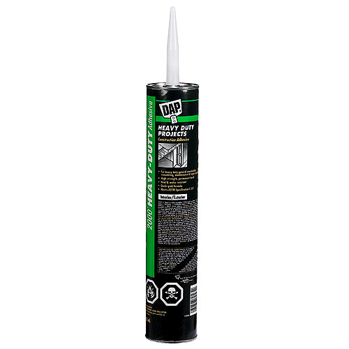 Heavy Duty Construction Adhesive DAP 2000 - 828mL