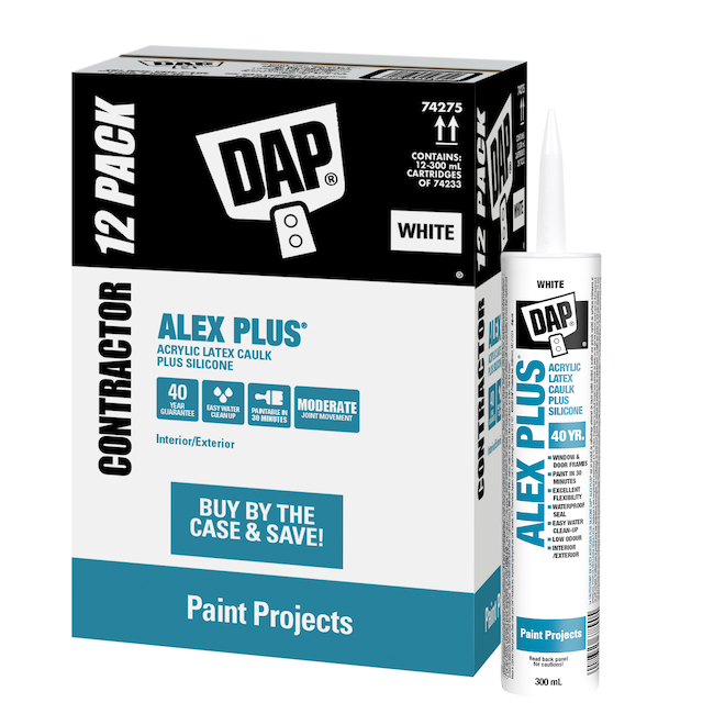 Latex Caulking - 12-Pack