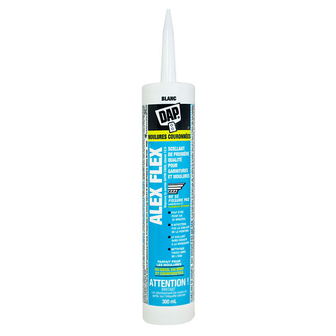 Scellant au latex pour moulures